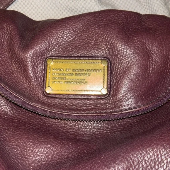 MARC by Marc Jacobs USED Natasha bag eggplant purple - Picture 2 of 13